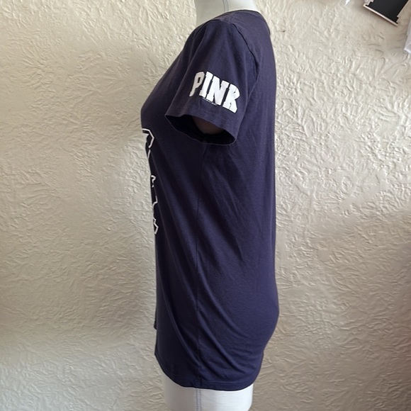 Victoria’s Secret Pink Milwaukee Brewers MLB Blue Gray T-Shirt Tank Top Bundle M - Picture 4 of 13